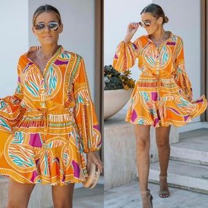 SOLD Boutique dress large worn once